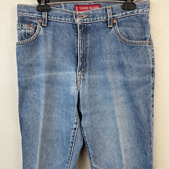 Vintage Levi’s 550 Relaxed Fit Jeans Size 12 Mis L EUC - Picture 3 of 7